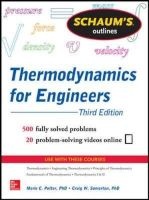 Schaum's Outline of Thermodynamics for Engineers (Paperback, 3rd Revised edition) - Merle C Potter Photo
