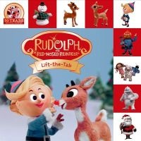 Rudolph the Red-Nosed Reindeer Lift-The-Tab (Board book) - Roger Priddy Photo