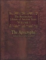 The Researchers Library of Ancient Texts - Volume One -- The Apocrypha Includes the Books of Enoch, Jasher, and Jubilees (Paperback) -  Photo