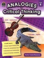 Analogies for Critical Thinking, Grade 6 (Paperback, New) - Ruth Foster Photo