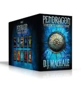 Pendragon Complete Collection - The Merchant of Death; The Lost City of Faar; The Never War; The Reality Bug; Black Water; The Rivers of Zadaa; The Quillan Games; The Pilgrims of Rayne; Raven Rise; The Soldiers of Halla (Paperback) - D J Machale Photo
