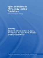 Sport and Exercise Physiology Testing Guidelines, Volume 1: Sport Testing (Hardcover) - Edward M Winter Photo