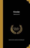 Circular; Volume No. 81 (Hardcover) - United States Bureau of Entomology Photo