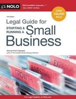 Legal Guide for Starting & Running a Small Business (Paperback, 14th) - Fred S Steingold Photo