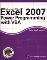 Microsoft Office Excel 2007 Power Programming With VBA (Paperback) - John Walkenbach Photo