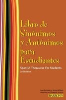 Spanish Thesaurus for Students - Libro De Sinonimos Y Antonimos Para Estudiantes (English, Spanish, Paperback, 2nd Revised edition) - Joan Greisman Photo