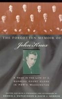 The Forgotten Memoir of  - A Year in the Life of a Supreme Court Clerk in FDR's Washington (Paperback, New edition) - John Knox Photo
