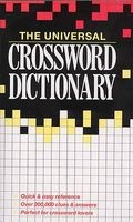 The Universal Crossword Dictionary (Paperback) - Ursula Harringman Photo