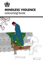 Modern Toss: Mindless Violence Colouring Book (Paperback) - Jon Link Photo