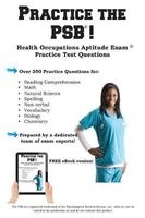Practice the PSB HOAE! - Health Occupations Aptitude Exam Practice Test Questions (Paperback) - Complete Test Preparation Inc Photo