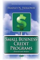 Small Business Credit Programs - Elements & Analyses (Hardcover) - Bradley N Holloway Photo