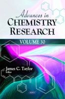 Advances in Chemistry Research, Volume 30 (Hardcover) - James C Taylor Photo