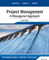 Project Management - A Managerial Approach (Paperback, 9th International student edition) - Jack R Meredith Photo