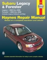Subaru Legacy/Forester Automotive Repair Manual - 2000-09 (Paperback) - Editors Of Haynes Manuals Photo