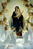 "The Virgin with Angels" by William-Adolphe Bouguereau - Journal (Blank / Lined) (Paperback) - Ted E Bear Press Photo