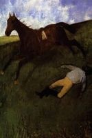 ''The Fallen Jockey'' by Edgar Degas - Journal (Blank / Lined) (Paperback) - Ted E Bear Press Photo