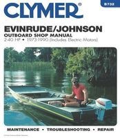 Evinrude/Johnson Outboard Shop Manual, 2-40 HP, 1973-1990 (Includes Electric Motors) (Paperback, 6th Revised edition) - Randy Stephens Photo