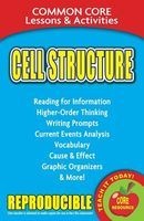 Cell Structure Common Core Lessons & Activities (Paperback) - Carole March Photo