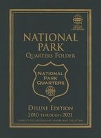 National Park Quarters Folder - Complete Philadelphia and Denver Mint Collection (Hardcover, 2010-2021, Delu) - Whitman Publishing Photo