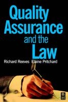 Quality Assurance and the Law (Paperback) - Elaine Pritchard Photo