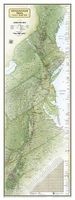 Appalachian Trail Wall Map [Laminated] (Sheet map, flat) - National Geographic Maps Reference Photo