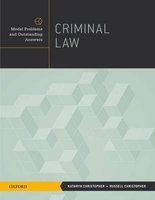 Criminal Law (Paperback) - Kathryn Christopher Photo