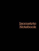 Isometric Notebook - 120 Pages, Black Cover (Paperback) - Notable Notebooks Photo