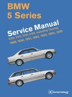 BMW 5 Series Service Manual 1989-1995 (E34) - 525i, 530i, 535i, 540i, Including Touring 1989, 1990, 1991, 1992, 1993, 1994, 1995 (Hardcover) - Bentley Publishers Photo
