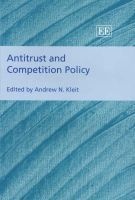 Antitrust and Competition Policy (Hardcover) - Andrew N Kleit Photo
