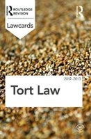 Tort Lawcards 2012-2013 (Paperback, 8th Revised edition) - Routledge Photo