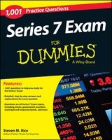 1,001 Series 7 Exam Practice Questions For Dummies (Paperback) - Steven M Rice Photo