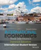 International Economics - Trade and Finance (Paperback, 11th International student edition) - Dominick Salvatore Photo