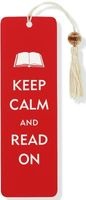 Keep Calm & Read on Beaded Bookmark - Peter Pauper Press Photo