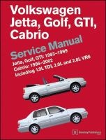 Volkswagen Jetta, Golf, GTI 1993-1999 Cabrio 1995-2002 Service Manual (Hardcover) - Bentley Publishers Photo