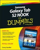 Samsung Galaxy Tab 4 Nook For Dummies (Paperback, 2 Rev Ed) - Corey Sandler Photo