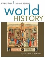 World History, Volume I - To 1800 (Paperback, 8th Revised edition) - William Duiker Photo