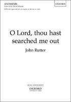 O Lord, Thou Hast Searched Me Out - Vocal Score (Sheet music) - John Rutter Photo