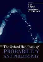 The Oxford Handbook of Probability and Philosophy (Hardcover) - Alan Hajek Photo