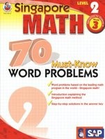 Singapore Math 70 Must-Know Word Problems, Level 2 Grade 3 (Paperback) - Frank Schaffer Publications Photo
