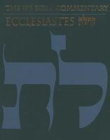The JPS Bible Commentary: Ecclesiastes (English, Hebrew, Hardcover) - Michael V Fox Photo