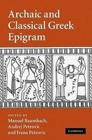 Archaic and Classical Greek Epigram (Hardcover) - Manuel Baumbach Photo