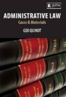 Administrative Law - Cases & Materials (Paperback) - Geo Quinot Photo