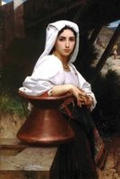 "Italian Girl Drawing Water" by William-Adolphe Bouguereau - 1871 - Journal (Blan (Paperback) - Ted E Bear Press Photo