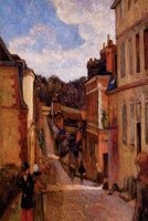 "Rue Jouvenet Rouen" by Paul Gauguin - 1884 - Journal (Blank / Lined) (Paperback) - Ted E Bear Press Photo