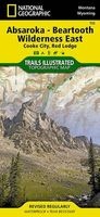 Absaroka - Beartooth Wilderness East, Montana and Wyoming Topographic Map - Cooke City, Red Lodge (Sheet map, folded) - National Geographic Maps Trails Illustrated Photo