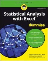 Statistical Analysis with Excel For Dummies (Paperback, 4th Revised edition) - Joseph Schmuller Photo