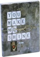 You Make Me Shine Large Paperback Notebooks - Presented as 3 Notebooks Tied Together with Twine and Sealed in a Transparent Bag (Notebook / blank book) - Ryland Peters Small Photo