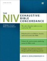 The NIV Exhaustive Bible Concordance - A Better Strong's Bible Concordance (Hardcover, 3rd Special edition) - John R Kohlenberger Photo