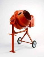 Jumbo Oversized Isolated Red Cement Mixer - Blank 150 Page Lined Journal for Your Thoughts, Ideas, and Inspiration (Paperback) - Unique Journal Photo