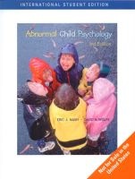 Abnormal Child Psychology (ISE) (Paperback, International ed) - Eric J Mash Photo